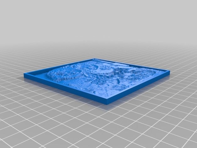 66 2d art personnalisé 3D print model - Mito3D