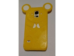 case samsung galaxy s5 mini mobile phone animal cute koala protection smartphone 3d print model - Mito3D