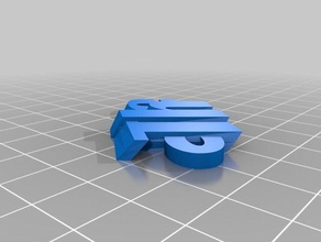 my customized iamburny's text - name keyring keyfob organization 3d print model - Mito3D