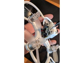 babyhawk buzzer monte r c i veicoli di montaggio emax fpv antenna drone racer racing micro quadcopter mini 3d print model - Mito3D