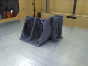 zav fan de 3d táctil Impresora accesorios 3dtouch bltouch el ventilador conducto del 3d print model - Mito3D
