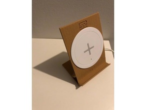 apple iphone x dock ikea r llen wireless charger mobile phone qi rallen charging 3d print model - Mito3D