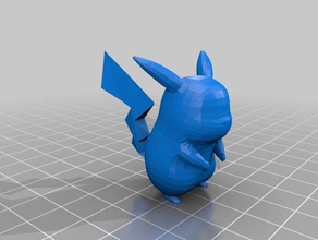 kopieren pikachu 3d-drucken 3d print model - Mito3D