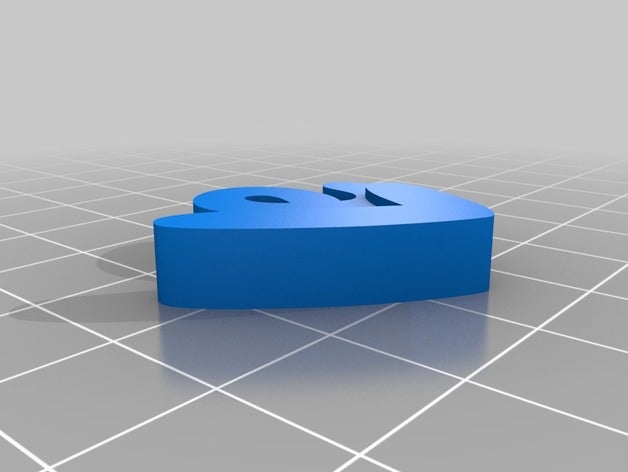 le i portachiavi su misura 3D print model - Mito3D