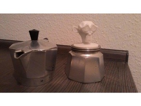blender monkey coffee tamper kitchen & dining 3d print model - Mito3D