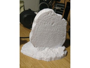 real life rune stone buildings & structures 3d print model - Mito3D