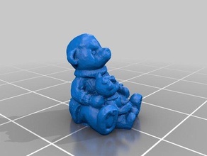 teddybears scans & replicas 3d print model - Mito3D