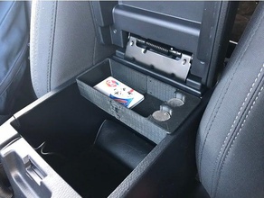 2017 toyota tacoma console insert coin holder small bed printer automotive 3d print model - Mito3D