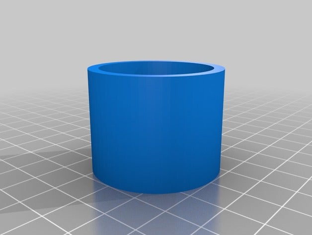 cap 325 mm diameter pvc pipe parts 3D print model - Mito3D