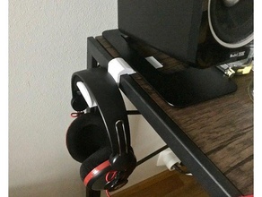 headphone holder organization 3d print model - Mito3D