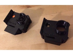 sjcam sj4000 autre style gopro caméras cas fpv racing sport et loisirs de la caméra drone support le titulaire mont tpu 3d print model - Mito3D
