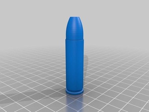 500 smith & wesson magnum dummy round sport outdoors s&w x-frame 3d print model - Mito3D