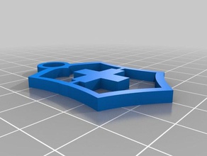 victorinox sak keychain emblem keychains 3d print model - Mito3D