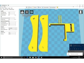 maker wählen Sie spool-roller guide Prototyp 3d Drucker Zubehör 3d print model - Mito3D