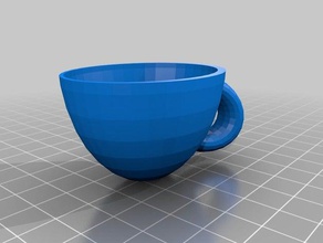 tasse de thé L'impression 3d 3d print model - Mito3D