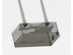 rflink case antennas nodemcu support electronics 3d print model - Mito3D