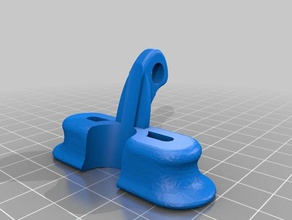 turnigy evolution heck strap hook hoop - 3d printing neck 3d print model - Mito3D