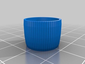 powder closed funnel container traveling kitchen & dining protein scoop travel 3d print model - Mito3D