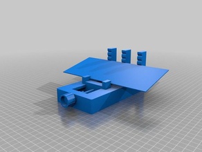 printed circuit board pcb vise electronics holder slide solder tool 3d print model - Mito3D