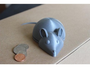 Maus-box - print-Ort Organisation 3d-Drucker Tiere box creative einfach drucken innovativ ist Labor Mäuse minimal Maus neue Ort printinplace Ratte Replikat 3d print model - Mito3D