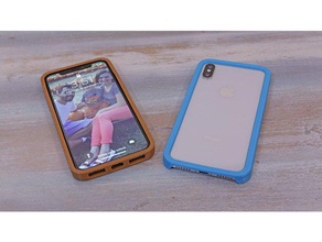 iphone x case mobile phone iphonex ninjaflex 3d print model - Mito3D