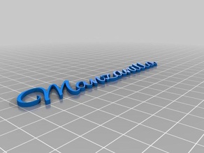 la manzanilla personalizado 3d print model - Mito3D