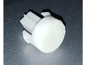 gamecube power button video games 3d print model - Mito3D