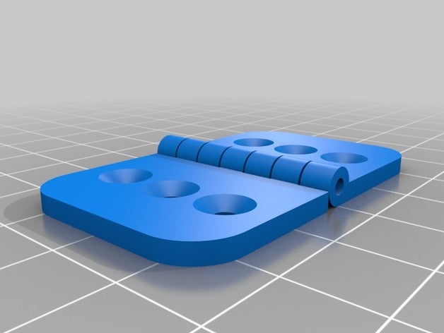 hinge 50x30x25mm parts customized 3D print model - Mito3D