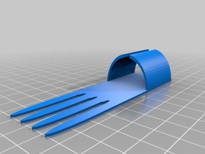 finger forks 10cm x 3cm 2cm 3d printing 3d print model - Mito3D