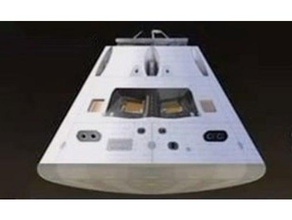 sls - orion tripulação de cápsula modelos educação educacionais nave tripulada nos voos espaciais tripulados marte a nasa ciência o ensino ciências espaço espacial 3d print model - Mito3D