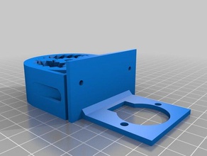 mi personalizados paramétrico de la bomba peristáltica montaje partes personalizado 3d print model - Mito3D