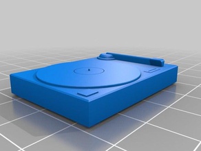 turntable Spielzeug & Spiele Modell-Möbel - 3d print model - Mito3D