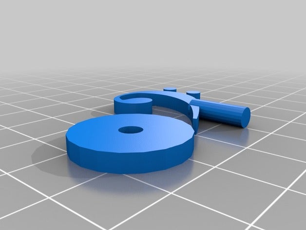 ficha de la clave fa para juego mesa juguetes y accesorios sol 3D print model - Mito3D