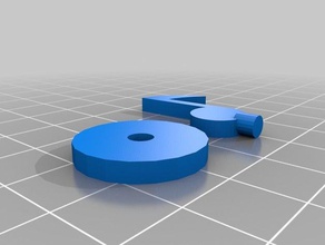 ficha corchea para juego mesa games toy 3d print model - Mito3D