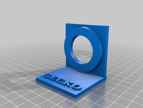 gecko food holder mk3 3d printing 3d print model - Mito3D