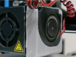 ender 2 cooling fan 4010 3d printer parts 3d print model - Mito3D