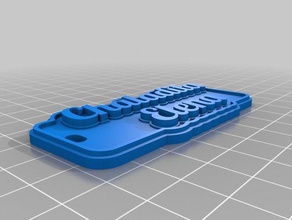 c elena llaveros personalizado 3d print model - Mito3D