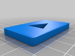 youtube logo 3d printing 3d print model - Mito3D