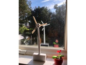 solar de la turbina viento modelos 3d print model - Mito3D