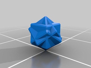 composto de 3 cubos A impressão 3d 3d print model - Mito3D