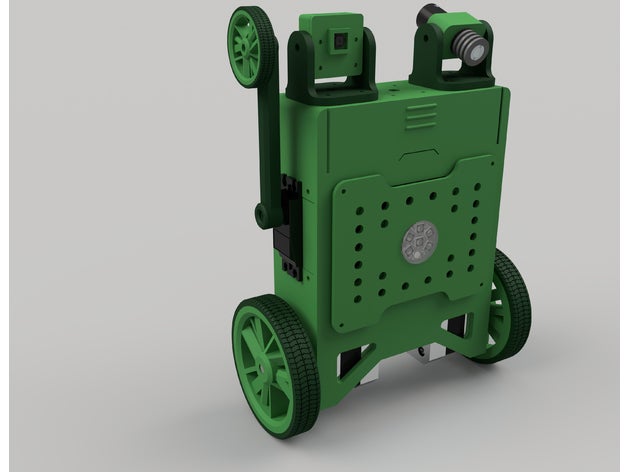 Ballancing bot frame 3d model. Free download.