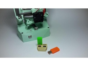 usb poly holder computer 3d print model - Mito3D