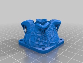alien egg 40mm fan cover 3d printer accessories 3d print model - Mito3D