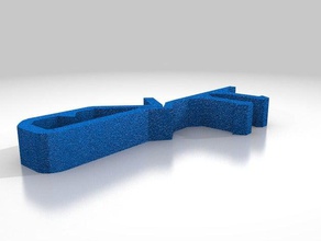 volant-clip Ersatz-Teile 3d print model - Mito3D