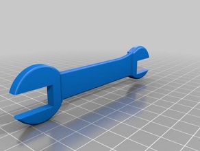 chiave inglese utensili a mano 3d print model - Mito3D