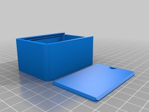 chip-box kaplar özelleştirilmiş 3d print model - Mito3D