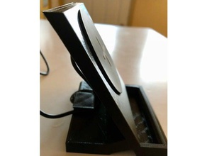 ikea rallen support de chargement sans fil s'adapte téléphone x similaire mobile 3d print model - Mito3D