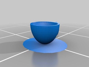 tiny tea cup 3d printing 3d print model - Mito3D