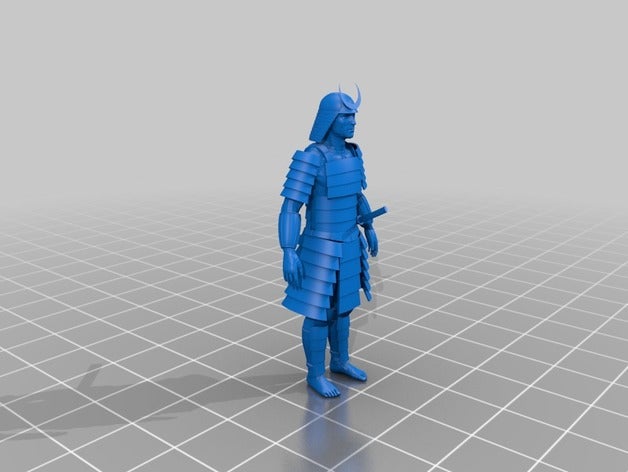 samurai armour 3d printing 3D print model - Mito3D