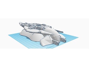 halo teal Drohne zu decken r c Fahrzeuge tealdronechallenge 3d print model - Mito3D